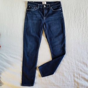 Acne Skin 5 Jeans in Pure - Dark Denim